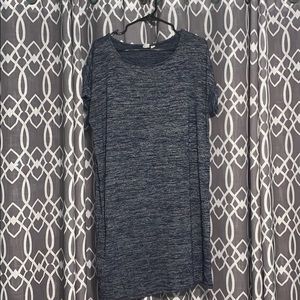 SUPER SOFT blue t-shirt dress